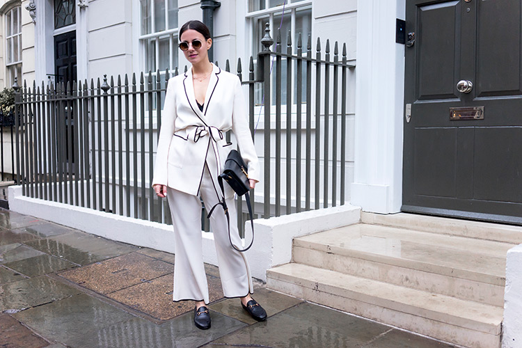 london-fashion-week-white-suit-pajama-trend The Pajama Trend Is On