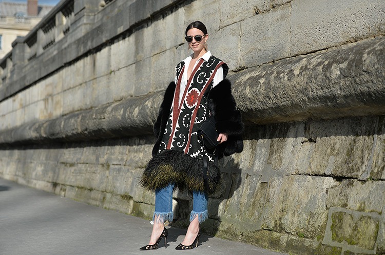 bohemian-look Bohemian Chic In Paris
